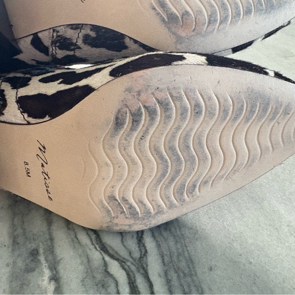 Matisse Cow Print Ankle Booties - Picture 9 of 9